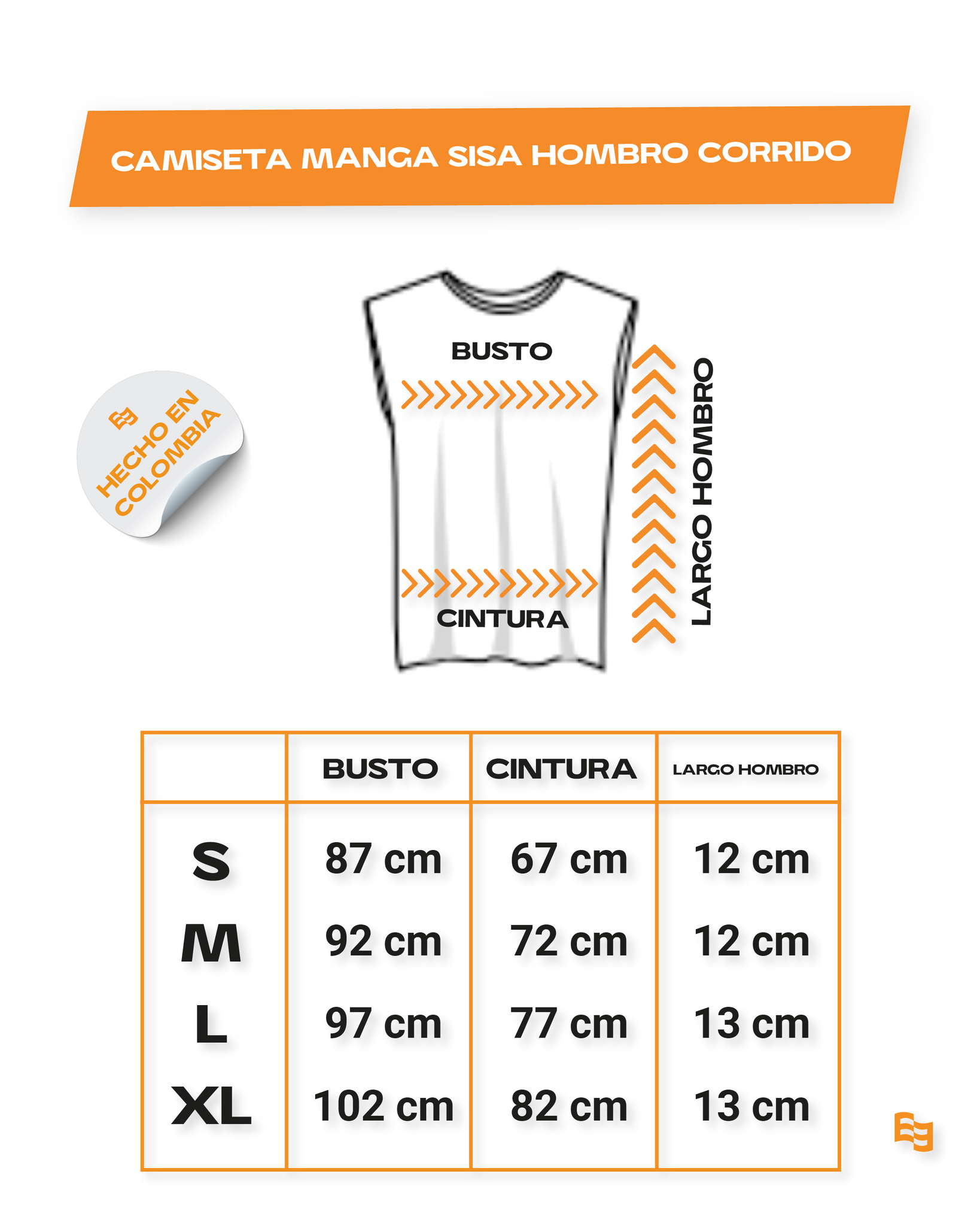 Camiseta Sisa Blanco