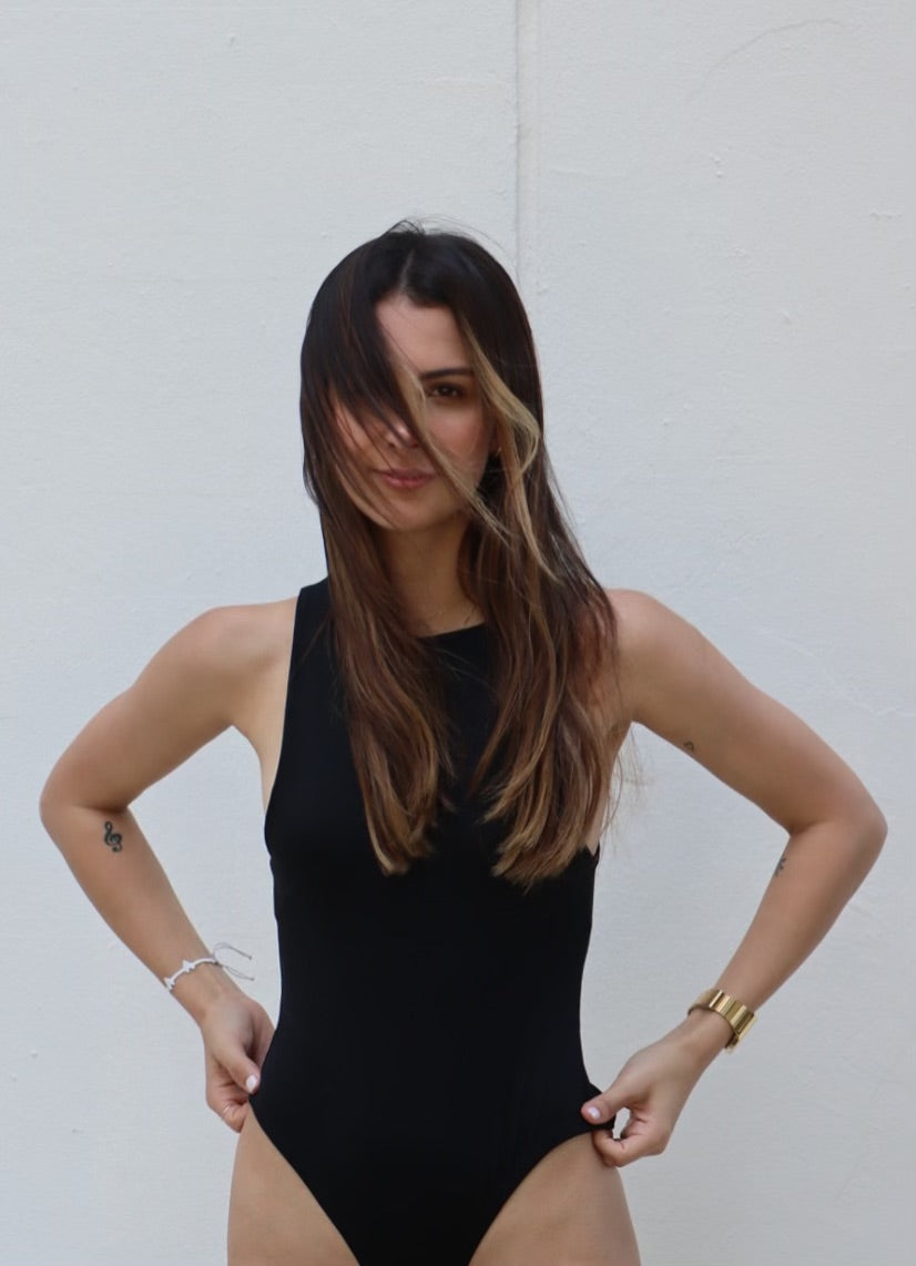 Body Halter Negro