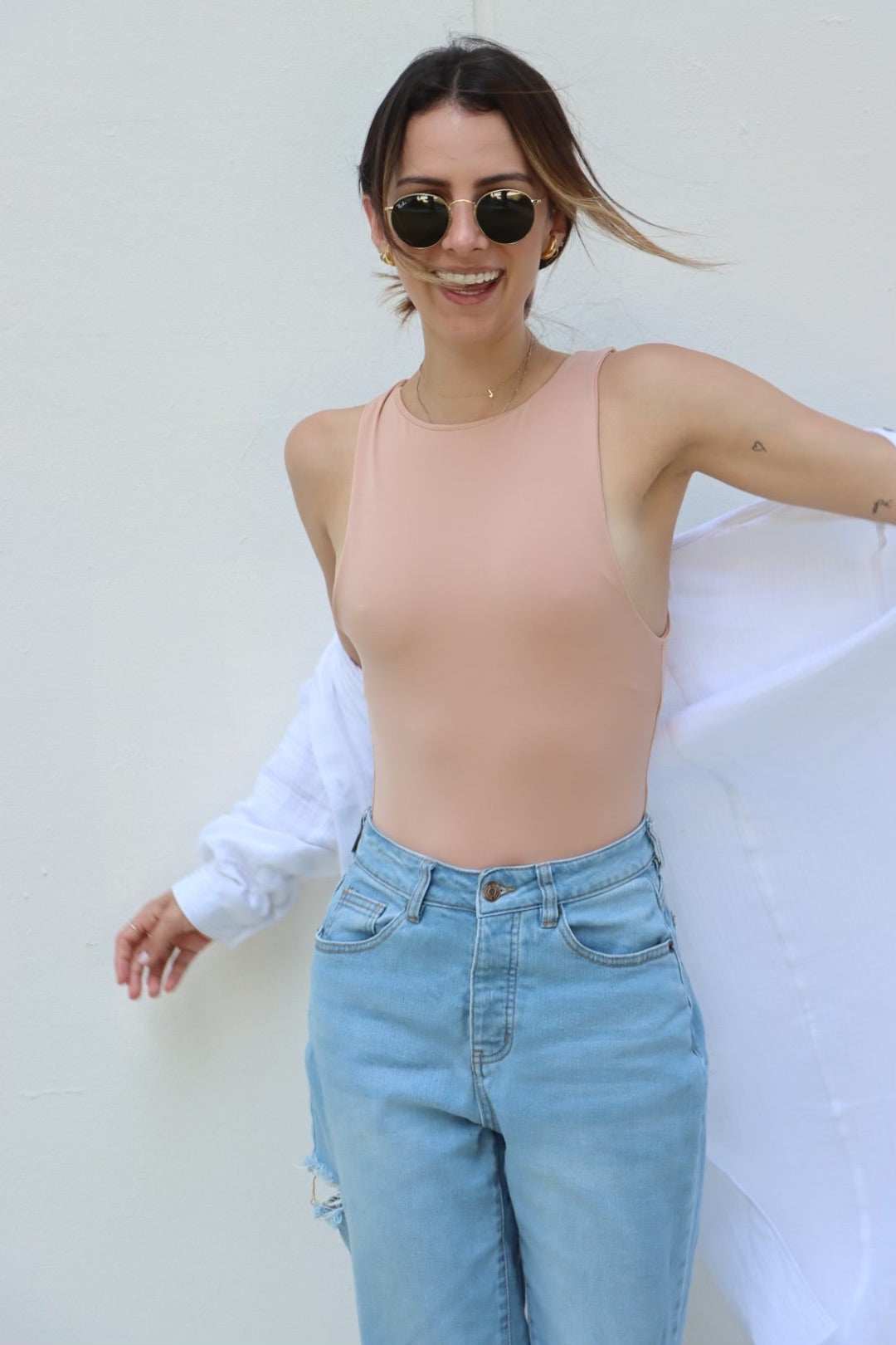 Body Halter Peach